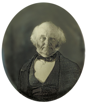 Daguerreotype of Martin Van Buren, c. 1855