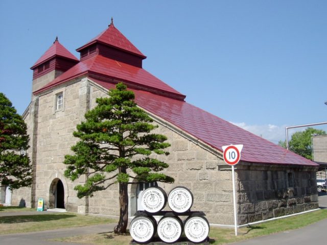 One of the buildings of Yoichi Distillery.
