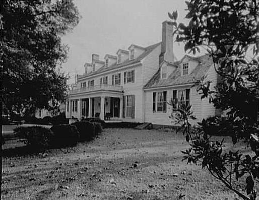 Sherwood Forest Plantation in Charles City County, Virginia, in which she and John Tyler lived after leaving the White House.