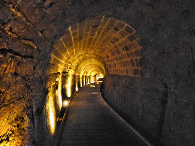 The Templar Tunnel. Photo by Tango7174 CC BY-SA 4.0