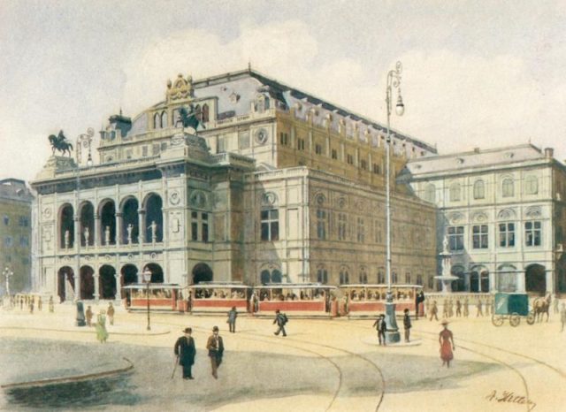 Vienna State Opera House, Adolf Hitler, 1912