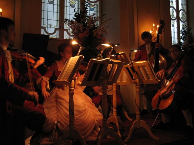 Concert in St Peter’s Stiftskeller. Photo by Andrew Bossi CC-BY-SA-2.5