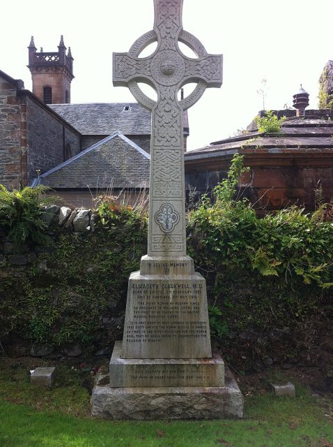 Blackwell’s headstone at St Munn’s Parish Church, Kilmun, Scotland. Photo by NewTestLeper79 CC BY 2.0