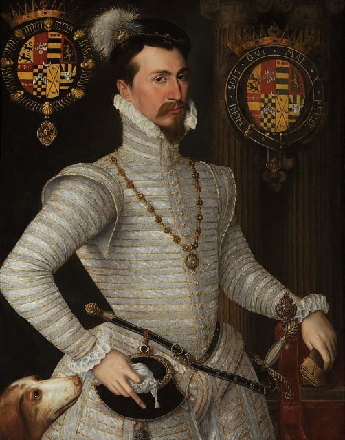 Robert Dudley, Earl of Leicester, circa 1564