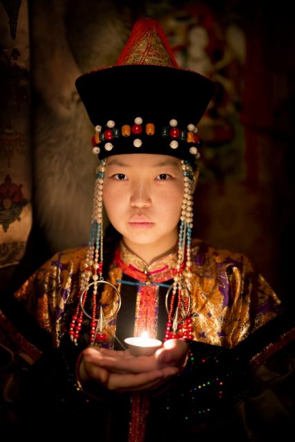 Buryat Girl. Buryatia Republic, Siberia. Photo Courtesy © Alexander Khimushin / The World In Faces