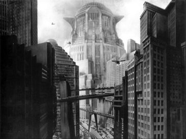 A screenshot from the film ‘Metropolis’ (1927)