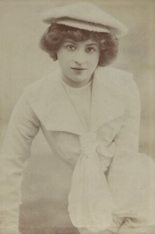 Portrait of photographer Rita Martin by her sister Lallie Charles, c. 1907