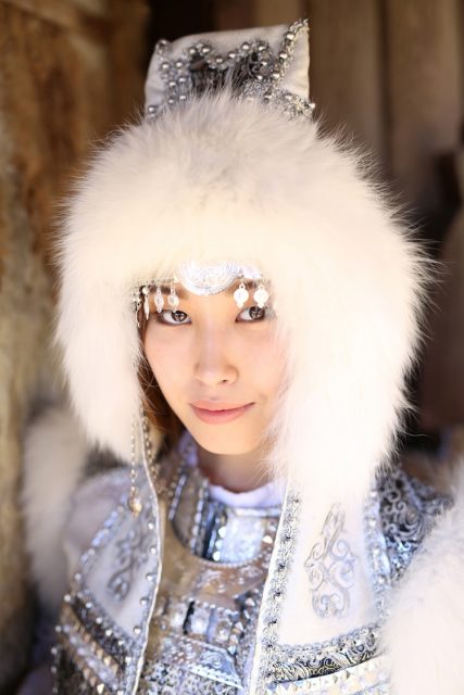 Sakha Girl. Sakha Republic, Siberia. Photo Courtesy © Alexander Khimushin / The World In Faces