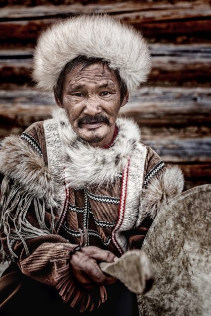 Tofalar Man. Sayan Mountains, Irkutsk Oblast, Siberia. Photo Courtesy © Alexander Khimushin / The World In Faces