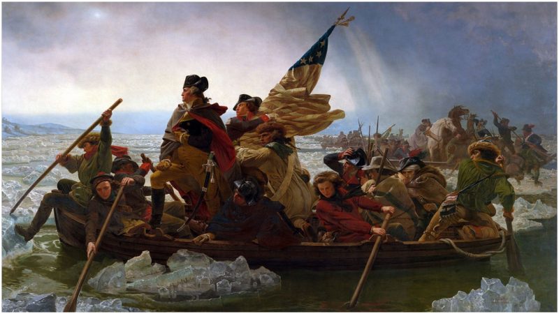 The Story Behind the Painting -Washington Crossing the Delaware - The
