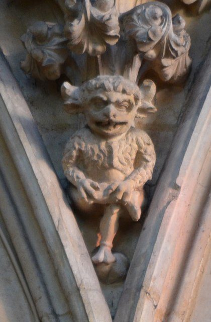 The Lincoln Imp, Lincoln Cathedral. Photo by Julian P Guffogg CC By 2.0