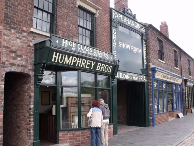 Black Country Living Museum – Old Birmingham Road – Humphrey Bros. and A. Harthill Motorcycles Photo by Elliott Brown CC By 2.0