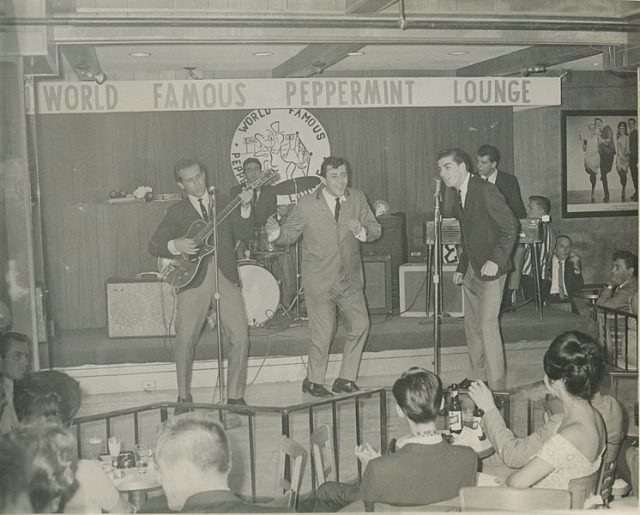 Joey and the Twisters performing at the Peppermint Lounge in Manhattan, c. 1962