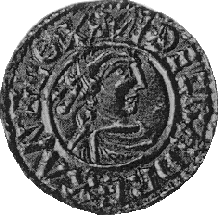 Silver penny of Æthelred I, King of Wessex (865–871)