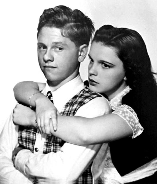 Mickey Rooney with Judy Garland in ‘Love Finds Andy Hardy’ (1938)