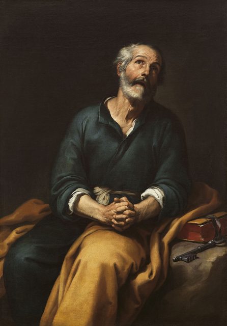 Saint Peter by Bartolomé Esteban Murillo (1617–1682)