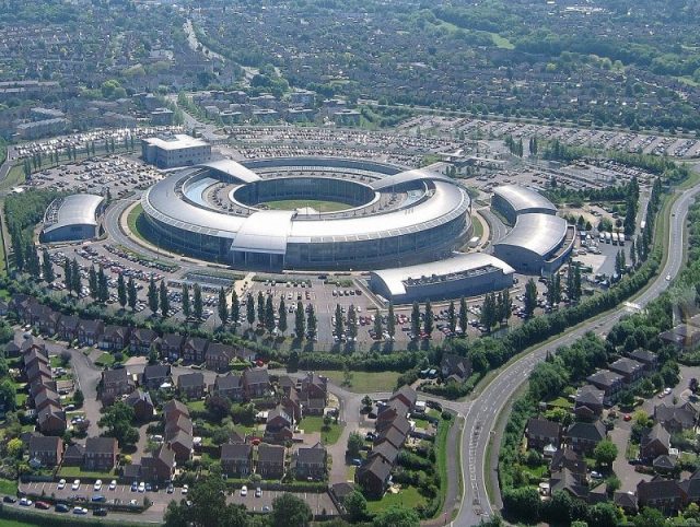 The headquarters of GCHQ in 2017