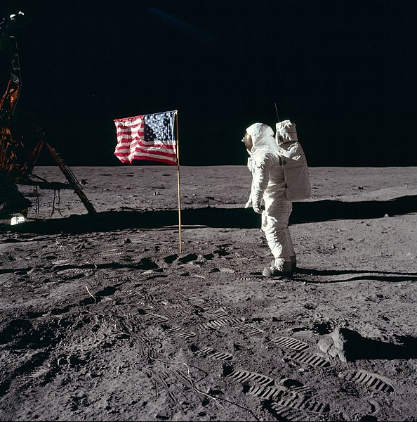 Buzz Aldrin moon landing