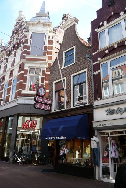 Ten Boom Museum on Barteljorisstraat in Haarlem, the Netherlands. Photo by Jane023 CC BY-SA 3.0