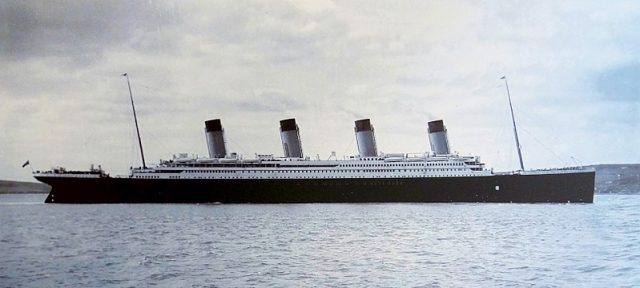 Titanic in Cork Harbour