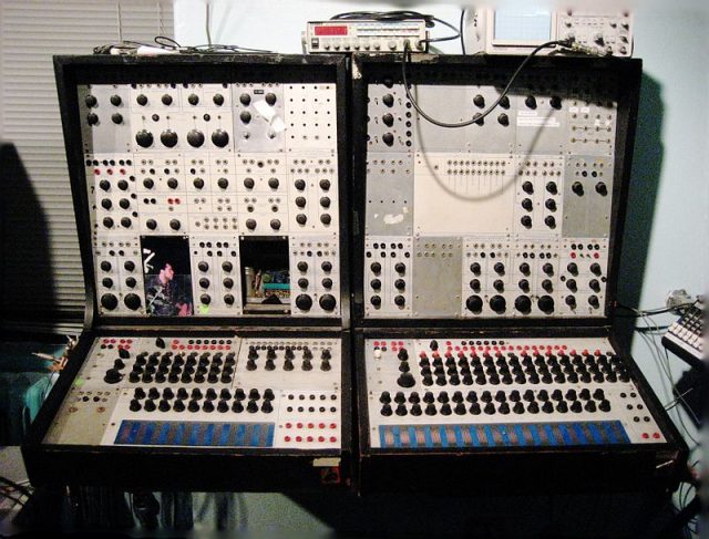 vintage Buchla synthesizer