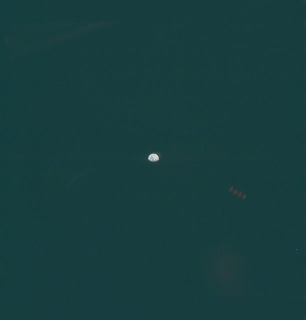 Earth from the Moon. Photo by Project Apollo Archive CC BY 2.0