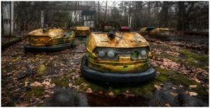 Chernobyl bumper cars