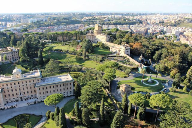 Vatican City gardens