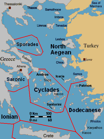 Aegean islands