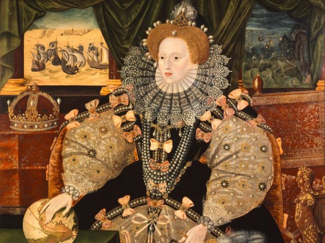 Queen Elizabeth portrait