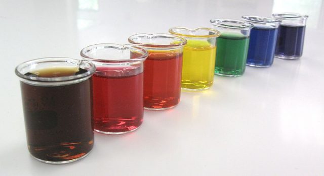 food coloring dyes