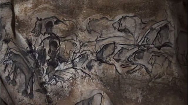 Chauvet cave lions