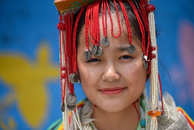 Tibetan woman