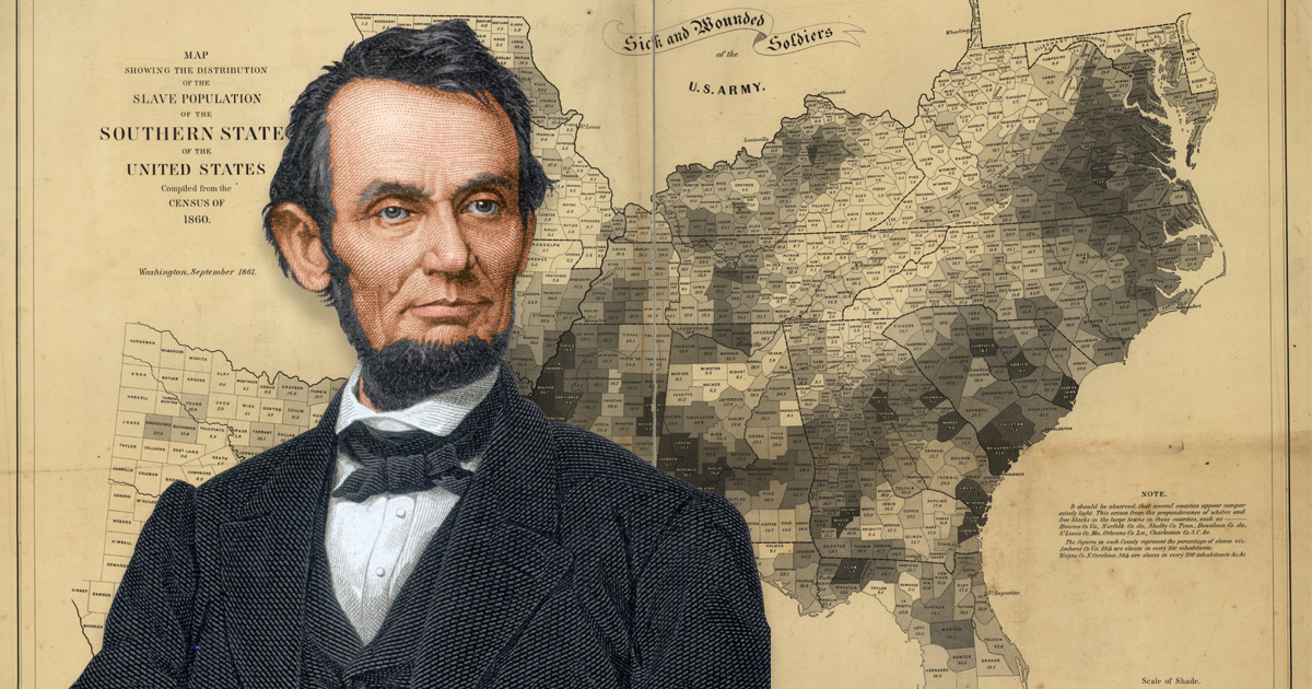 This Historic Map Helped Convince Abraham Lincoln to Abolish Slavery