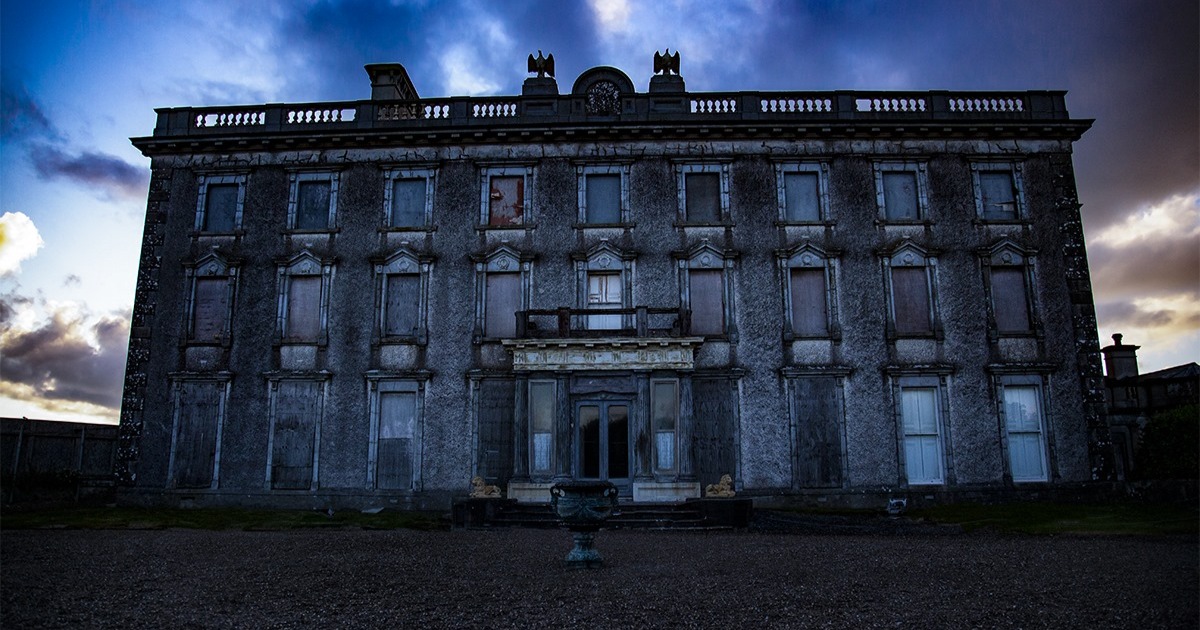 Ireland's "Most Haunted Mansion" for Sale Check out the Creepy