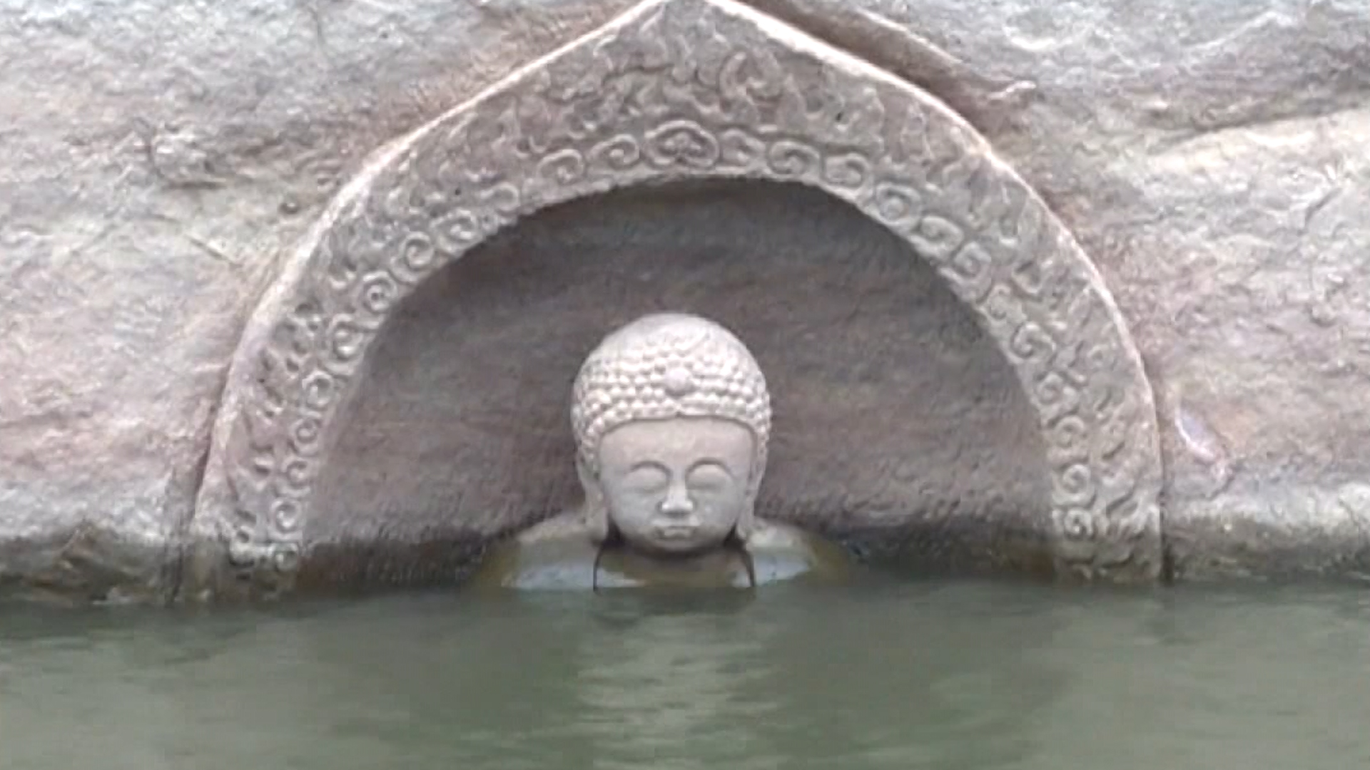 Ancient Buddha Emerges After 60 Years in Chinese Reservoir