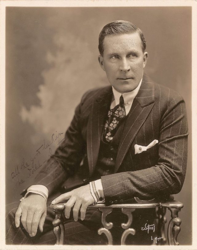 William Desmond Taylor in 1917, taken by Albert Witzel