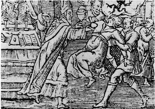 Witch Trial 1598 Woodcut