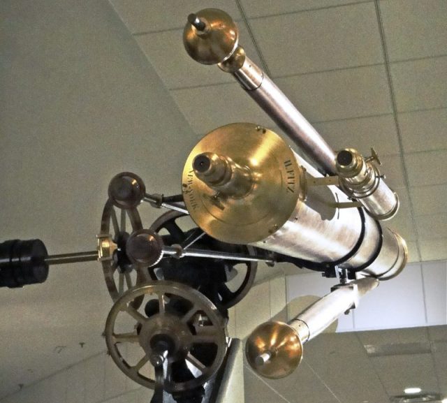 Mitchell's telescope currently resides in the Smithsonian National Museum of American History.