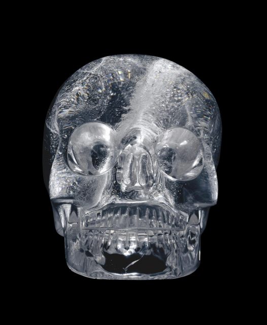 crystal skull at the British Museum 