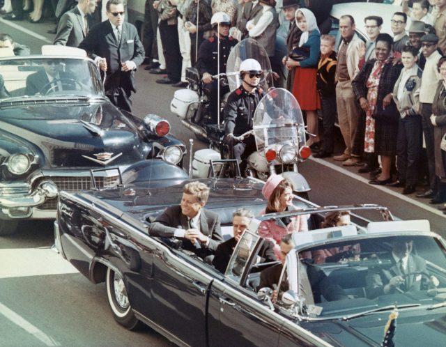 JFK and Jackie Kennedy, Dallas Texas 