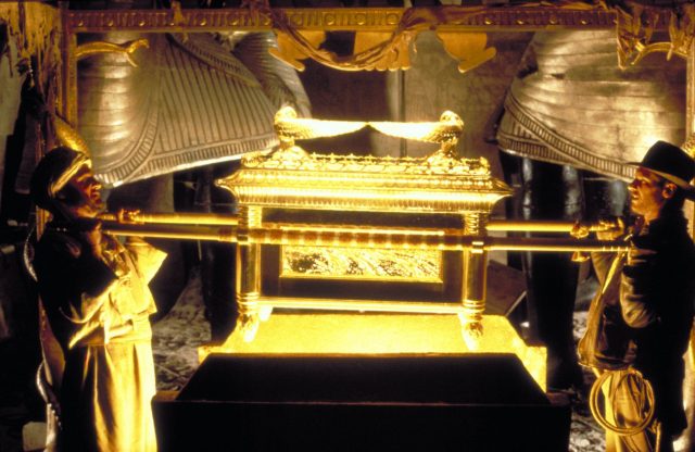 Ark of the Covenant as seen in Raiders of the Lost Ark