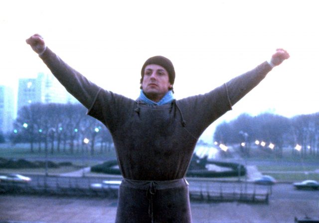 Sylvester Stallone in the first Rocky, 1976. (Photo Credit: Metro-Goldwyn-Mayer, United Artists/ MovieStills DB)