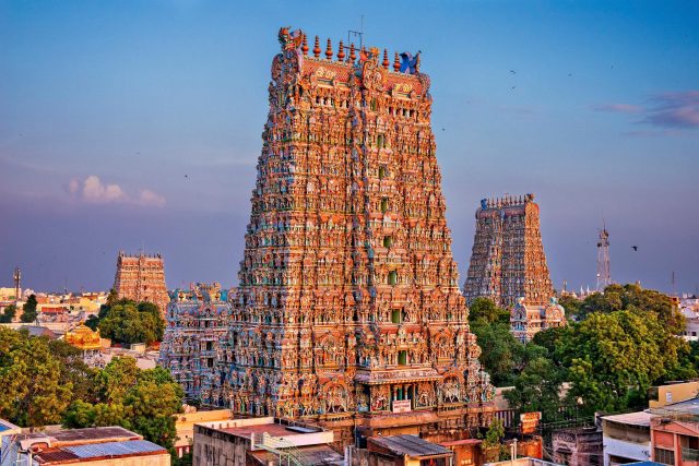 Meenakshi Amman Temple, in Madurai, South India (Photo Credit: Shutterstock)
