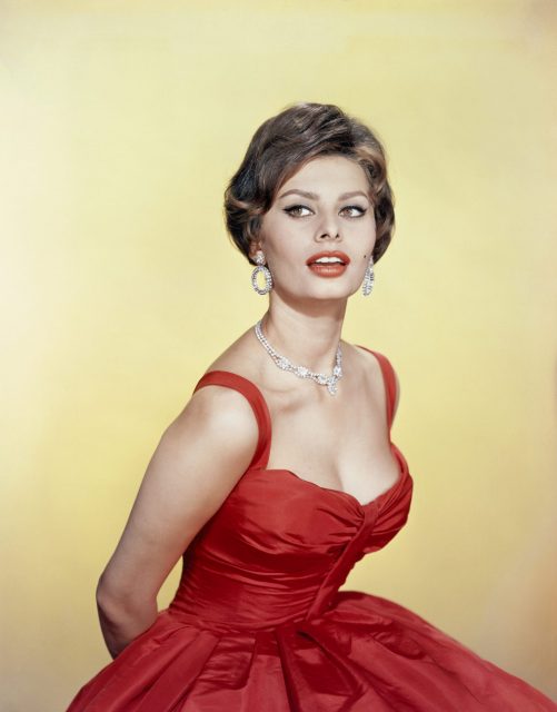 Sophia Loren in 1955. (Photo Credit: John Springer Collection/ Getty Images)