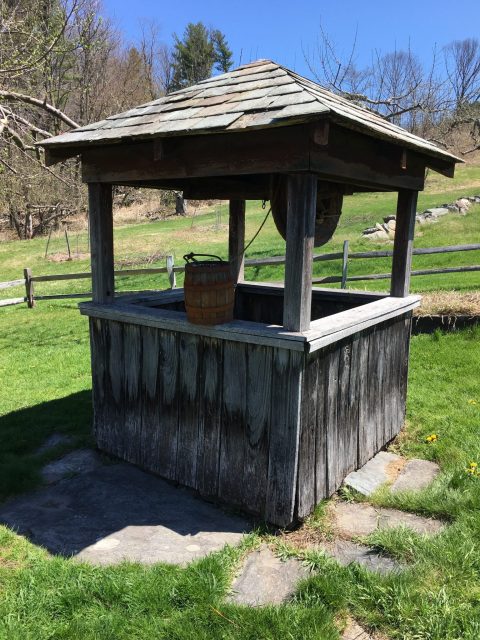 The well at Fruitlands.
