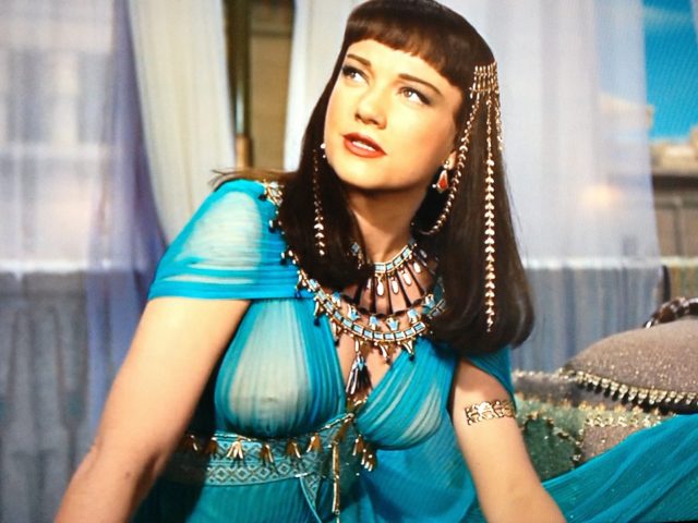 Anna Baxter as Nefertiti in The Ten Commandments 