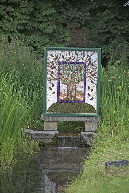 Traditional 'well dressing' 