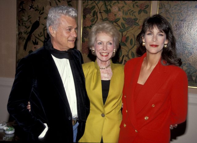 Tony curtis, janet leigh and jamie lee curtis