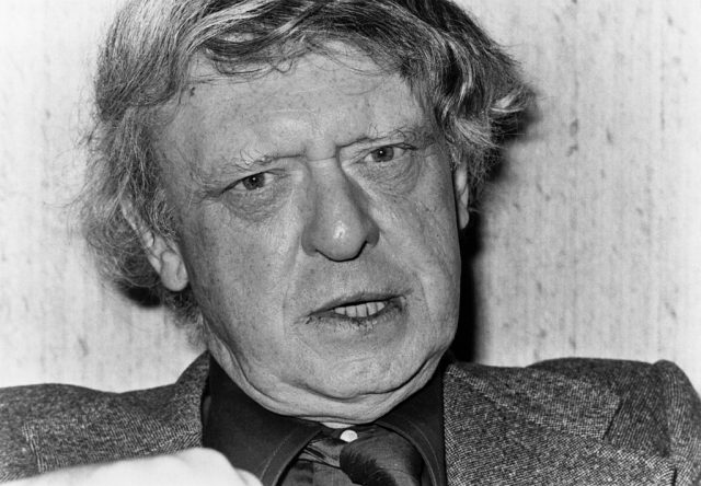 The writer Anthony Burgess, 1980. (Photo Credit © Hulton-Deutsch Collection/CORBIS/Corbis via Getty Images)